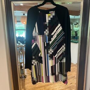 Trina Turk Multicolor Geometric Dress